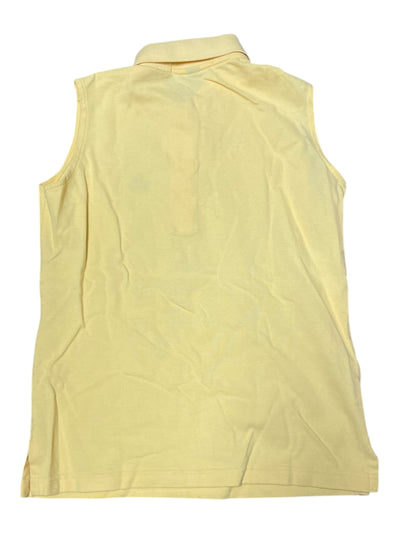 Country Cottons Sleeveless Polo - Yellow - S - USED