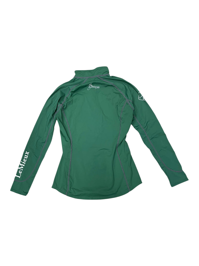 LeMieux LS Base Layer - Green - EU 36 (US 4) - USED
