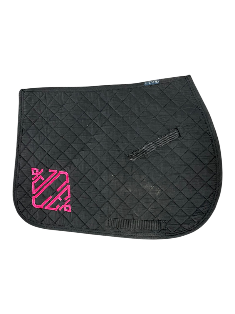 Dover Embroidered AP Pad - Black/Pink - Est. F/S - USED