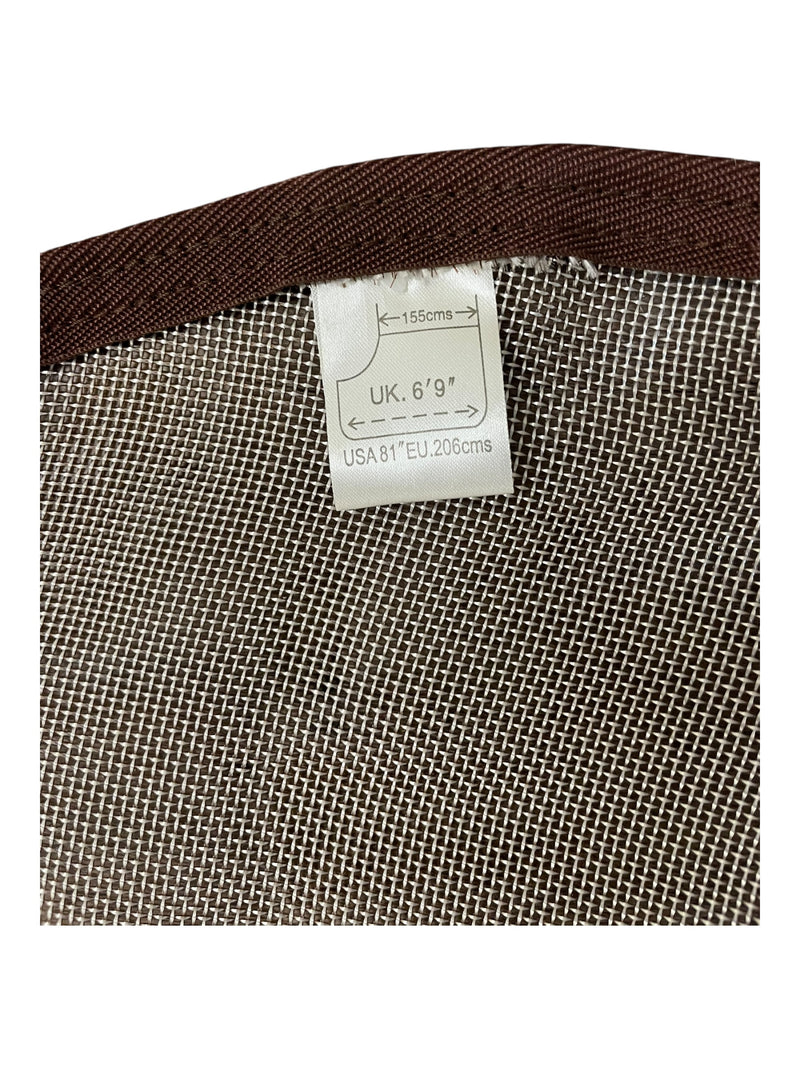 Rambo Fly Sheet W/ Neck - Warm Silver/Brown Trim - Approx 81" - USED