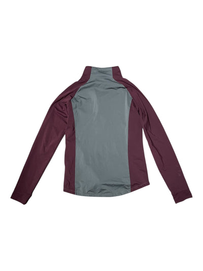 Horseware Winter Half Zip - Gray/Burgundy - M - USED