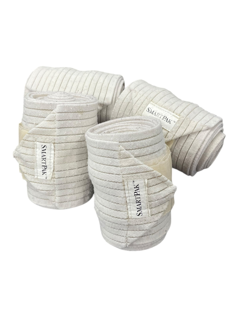 Smartpak Silicone-Lined Polos *Set Of 4* - White - 250cm - USED