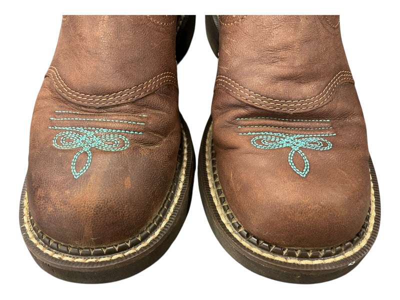 Ariat Fatbaby Heritage Dapper Western Boot - Royal Chocolate - 7B - USED