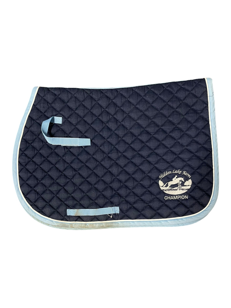 Dover Embroidered AP Pad - Navy/Blue - Est. F/S - USED