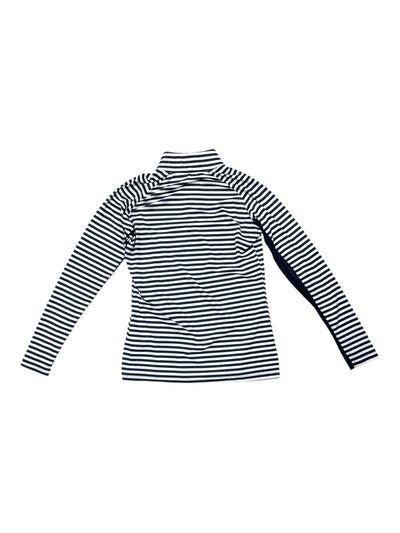 Smartpak Piper LS Sun Shirt - Navy/White Stripe - S - USED