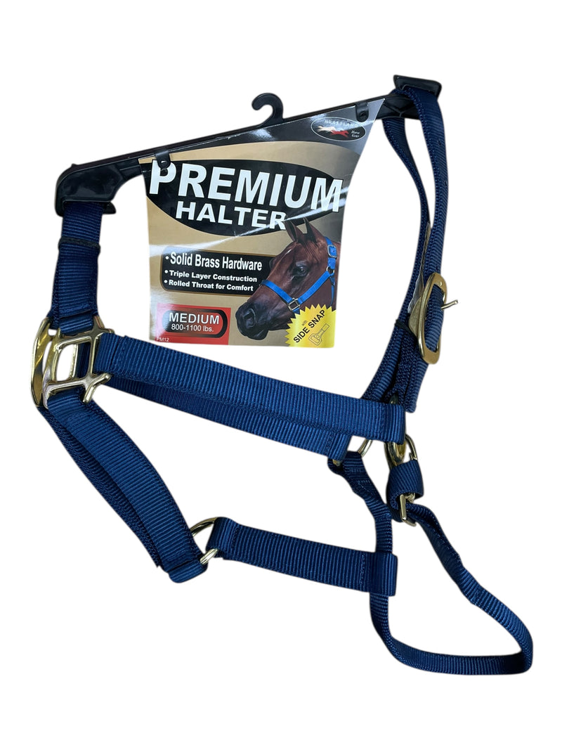 Heartland Nylon Halter *NWT* - Blue - M - USED