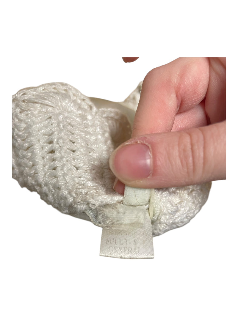 Equine Couture Bonnet - White/Bling - F/S - USED