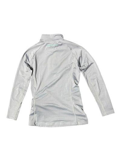 Aubrion LS 1/4 Zip - Light Greyish Lavender - Youth 9-10 Year - USED