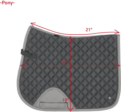 Pony Jumper Pad, Violet Herringbone
