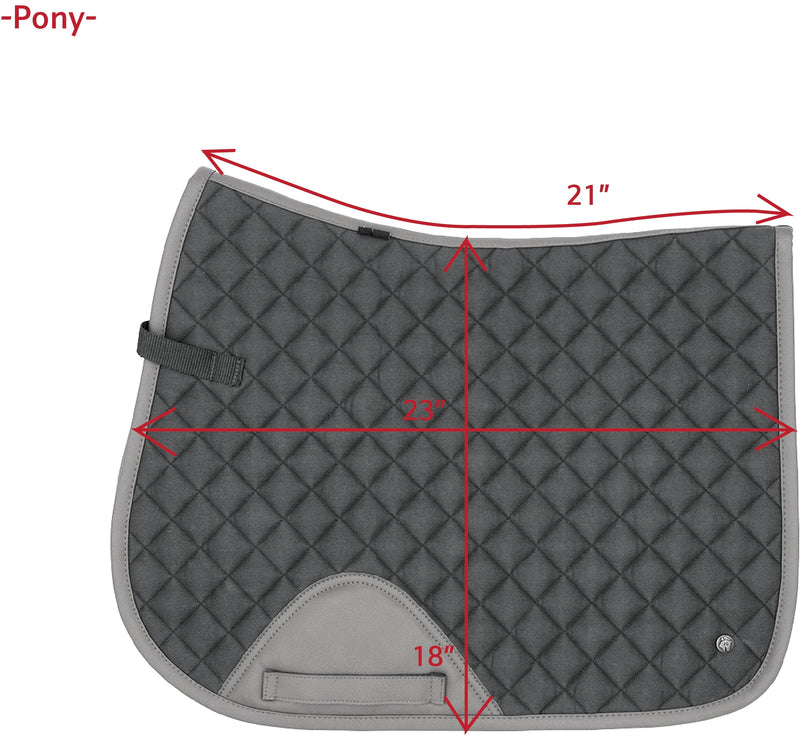 Pony Jumper Pad, Violet Herringbone