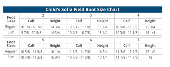 Sofia Field Boot Kids