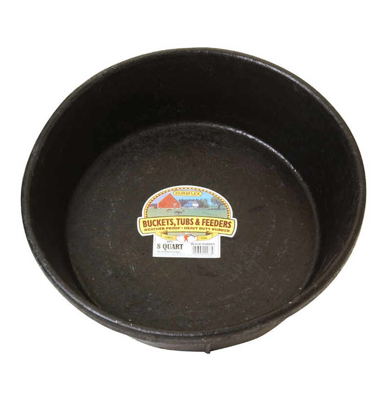 Rubber Feed Pan 8qt