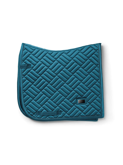 Equestrian Stockholm Modern Saddle Pad - Teal Bue