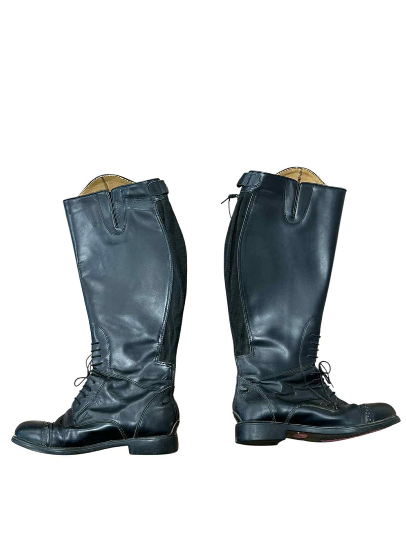 Devon Aire Field Boots - Black - 7 Extra Wide - USED