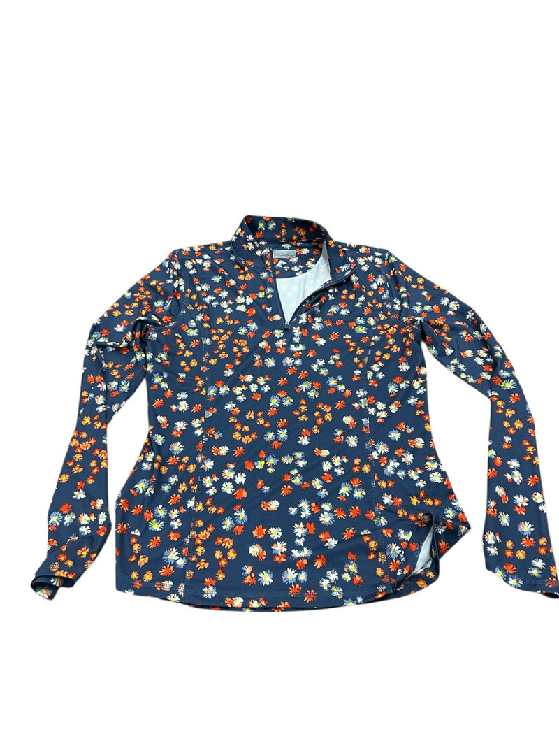 Callaway Quarter Zip - Floral Print - S - USED