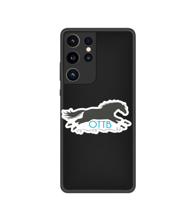 3" Tumbler Horse Sticker / OTTB Thoroughbred / WATERPROOF