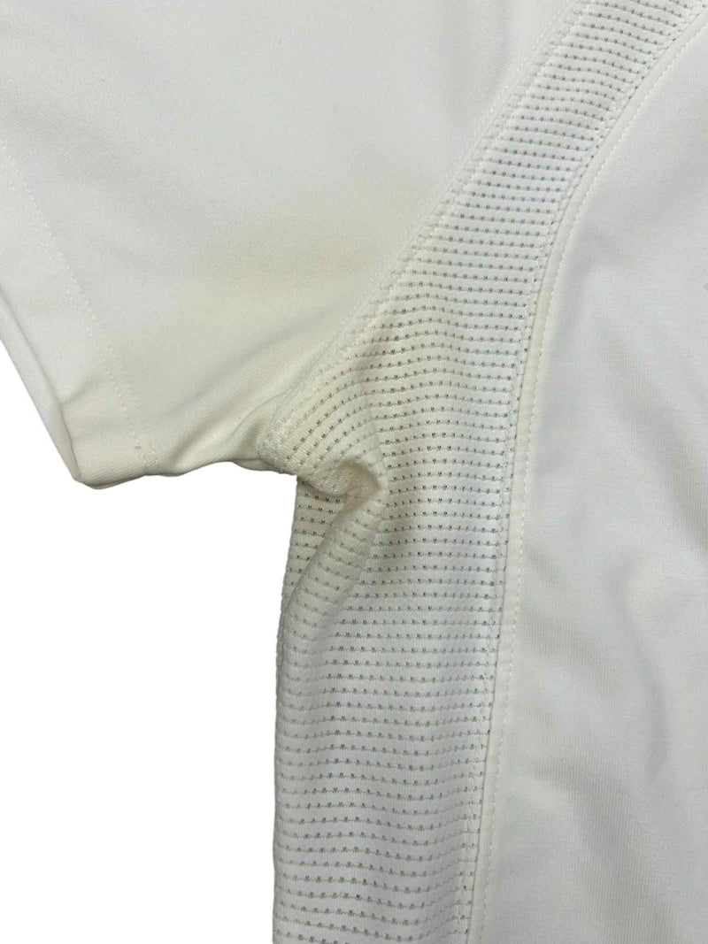 Ariat SS Quarter Zip - White - L - USED