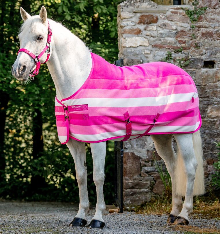 Horseware Newmarket Fleece Cooler - Witney Pink