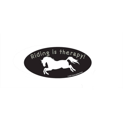 Horse Laptop, Cell Phone & Helmet Sticker / Riding Therapy