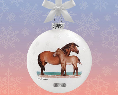 Breyer Artist Signature Glass Ornament 2023 - Ponies