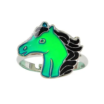 Horse Head Mood Ring
