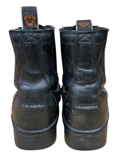 Ariat Zip Paddock Boot - Black - Youth 3 - USED