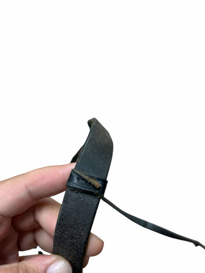 Reins with hands stops and buckle ends - Black - USED