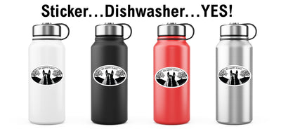 3" Tumbler Horse Sticker / Happy Place Trail  / WATERPROOF