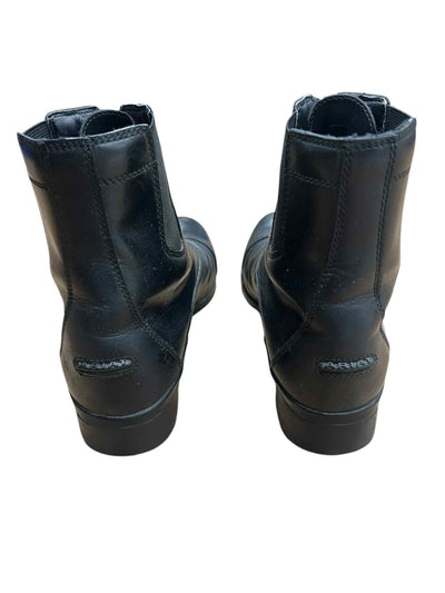 Ariat Zip Paddock Boots - Black - 8.5B - USED