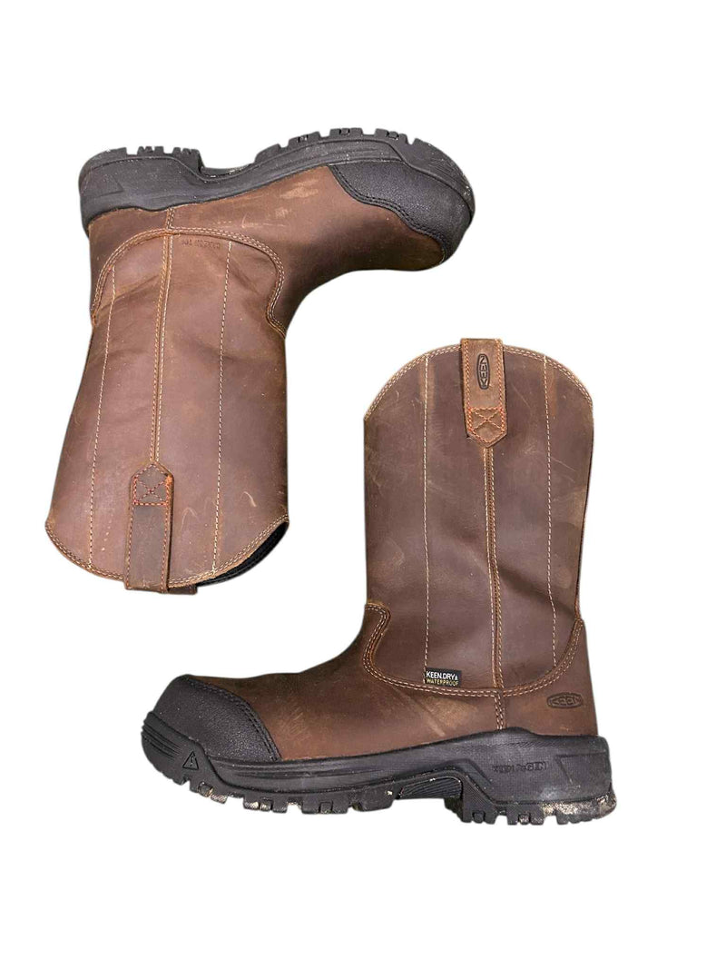 Keen Utility Boots - Brown - 7W - USED