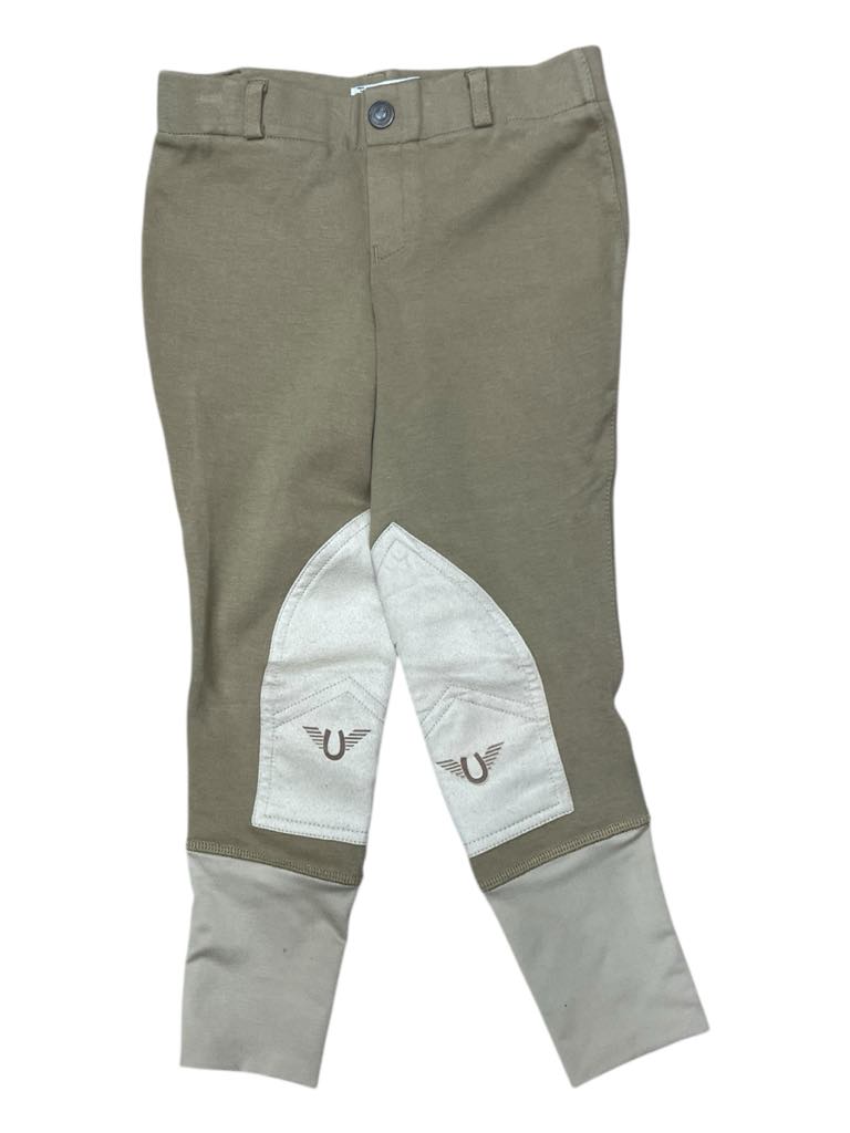 Tuffrider Starter KP Breech - Sand - Youth 8 - USED