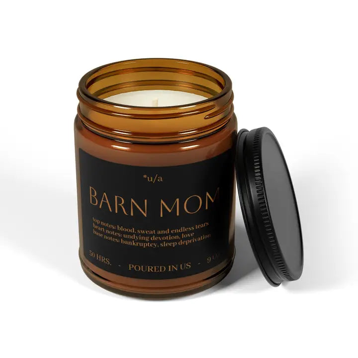 Unsustainable Apparel Candles - Barn Mom