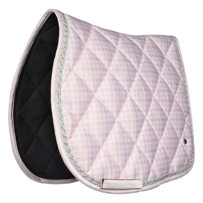 Dapplebay Gingham Jump Saddle Pad