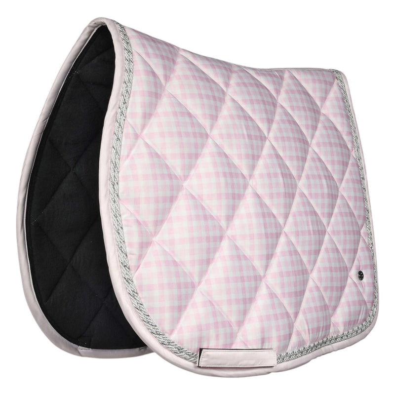 Dapplebay Gingham Jump Saddle Pad