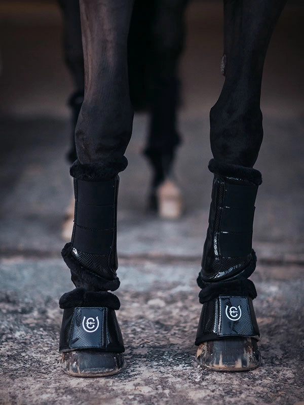 Equestrian Stockholm Black Edition Bell Boots