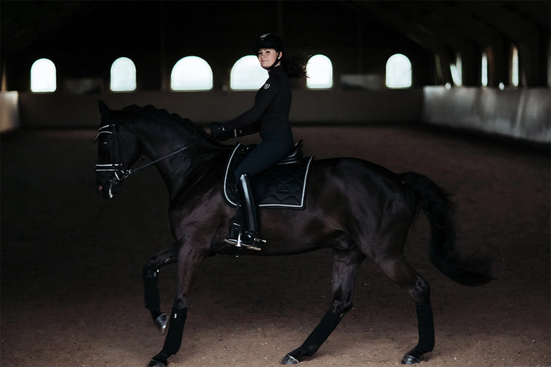 Equestrian Stockholm Black Edition Saddle Pad