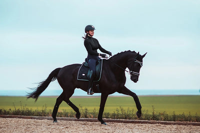 Equestrian Stockholm Black Edition Saddle Pad