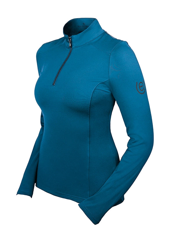 Equestrian Stockholm Vision Top - Blue Meadow