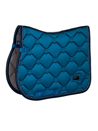 Equestrian Stockholm Blue Meadow Saddle Pad