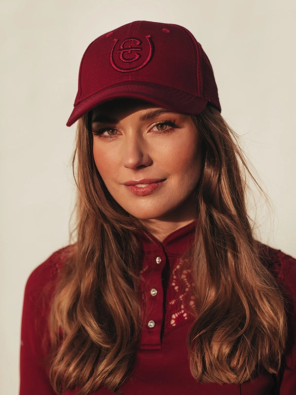 Equestrian Stockholm Classic Cap - Bordeaux