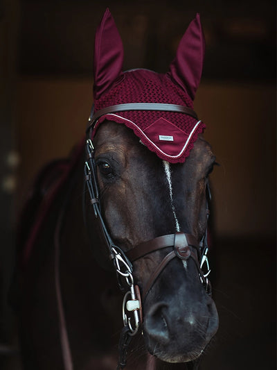 Equestrian Stockholm Bordeaux Ear Net