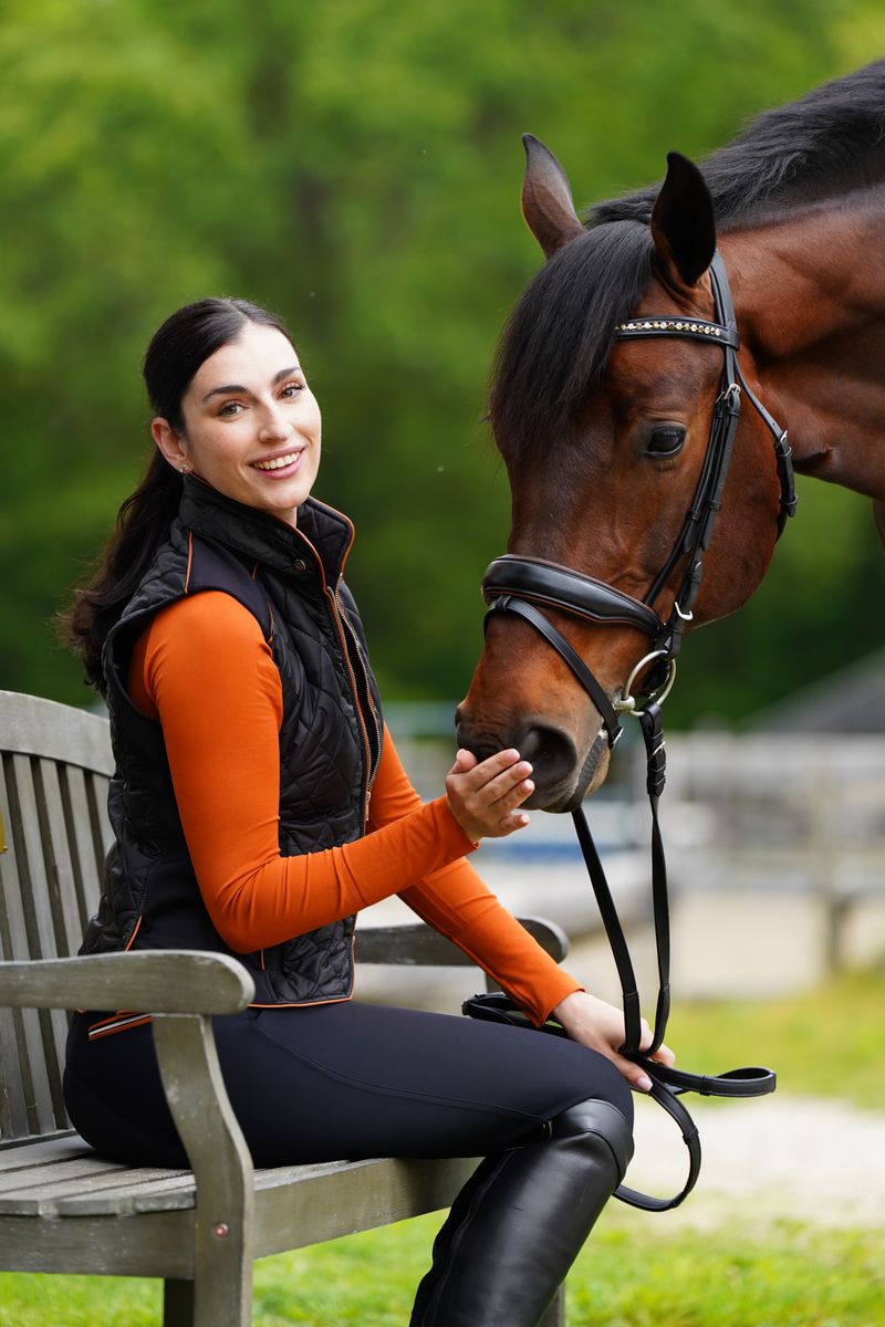 KL Select Taylor Vest - Black/Cognac