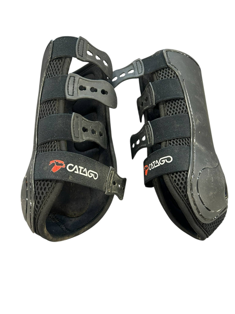 Catago FIR-Tech Dressage Boots - Medium - Black - USED