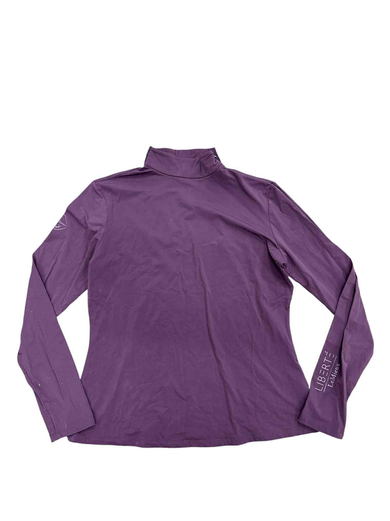 LeMieux Liberte Winter Top - Purple - US 12 - USED