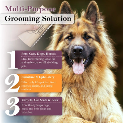SleekEZ® Horse Brush For Shedding and Grooming