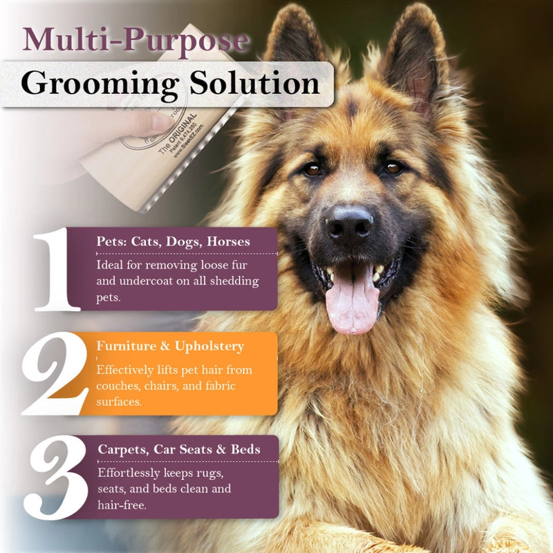 SleekEZ® Horse Brush For Shedding and Grooming