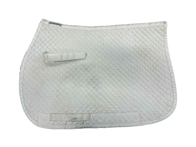 Smartpak Saddle Pad - White - Full - USED