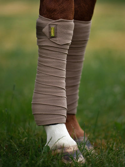 Equestrian Stockholm Champagne Fleece Bandages