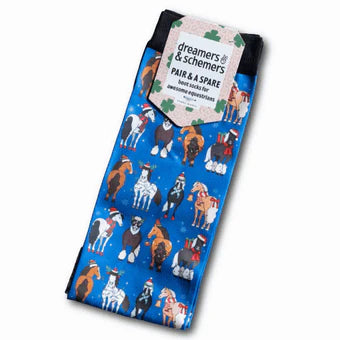 Dreamers and Schemers Holiday Socks