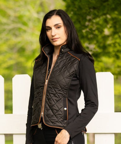 KL Select Taylor Vest - Black/Cognac